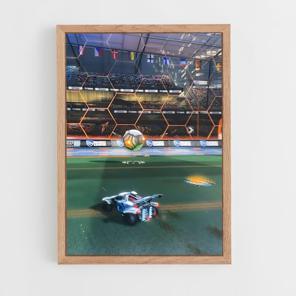 Poster Rocket Racing Showdown – affiche Rocket League (vue 4)